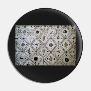 Herculaneum Mosaic Pin