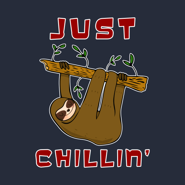 Just Chillin' Sloth No. 2 by RockettGraph1cs