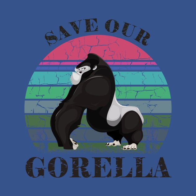 save our gorella by RedLineStore