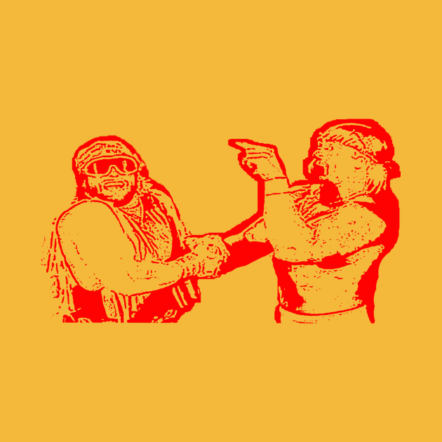 Mega Handshake (red) by BradyRain
