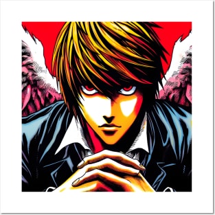 Athahdesigns Anime death-note-ryuzaki-yagami-lightWallpaper Paper Print -  Animation & Cartoons posters in India - Buy art, film, design, movie,  music, nature and educational paintings/wallpapers at