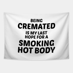 Smoking Hot Body Tapestry