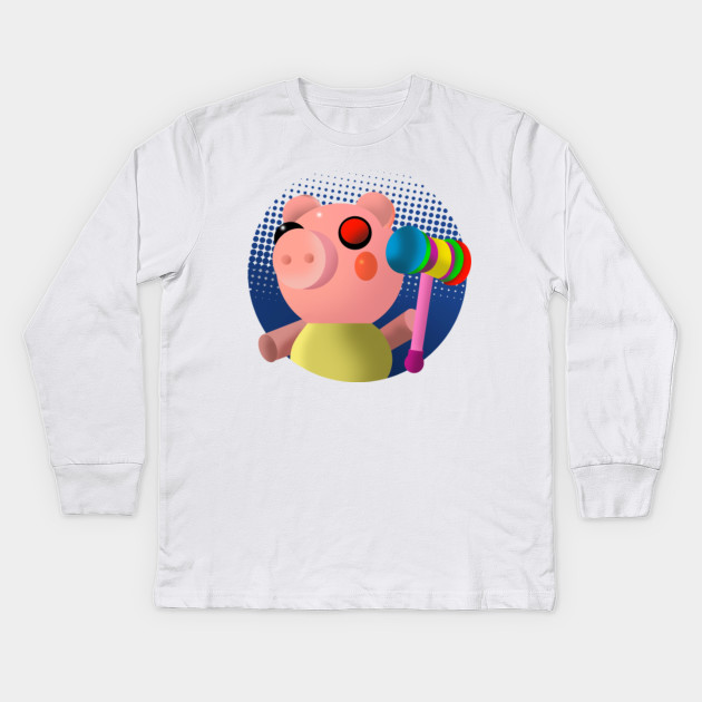 Piggy Roblox Piggy Roblox Kids Long Sleeve T Shirt Teepublic - roblox kids long sleeve t shirts teepublic