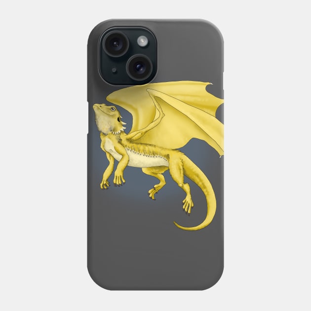 Bearded Dragon Dragon Phone Case by FalconArt