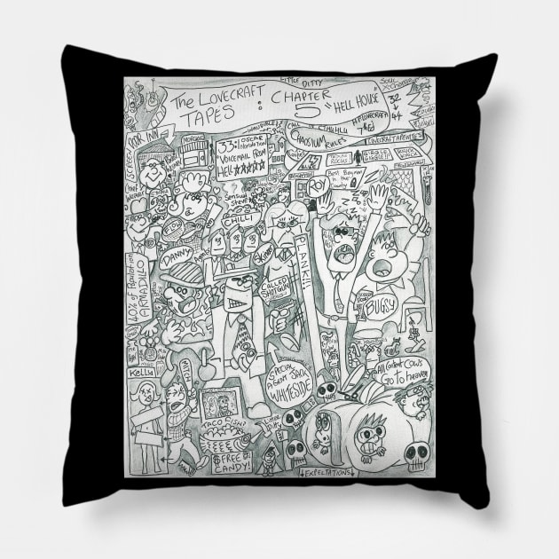 Chapter 5 HELL HOUSE Pillow by The Lovecraft Tapes