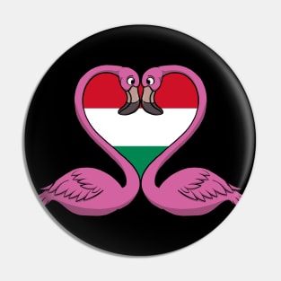 Flamingo Hungary Pin