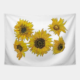 Sunflowers 2 Tapestry