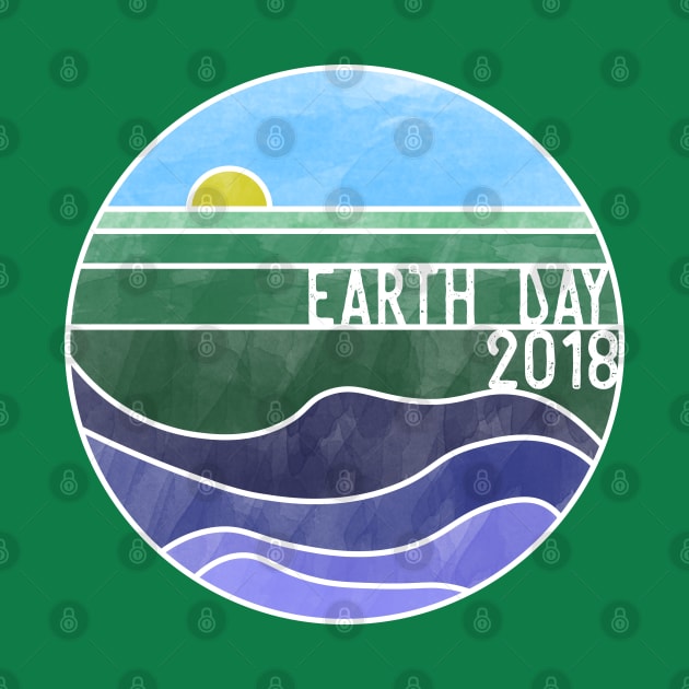 Earth Day 2018 - White by PrintablesPassions