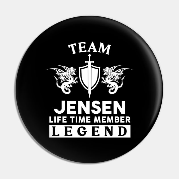 Jensen Name T Shirt - Jensen Life Time Member Legend Gift Item Tee Pin by unendurableslemp118