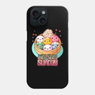 Dim Sum Sunday Foodie Design Phone Case