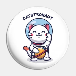 Catstronaut Pin