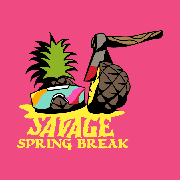 Savage Spring Break Binge-Watchers Podcast Tee by Binge-Watchers Podcast