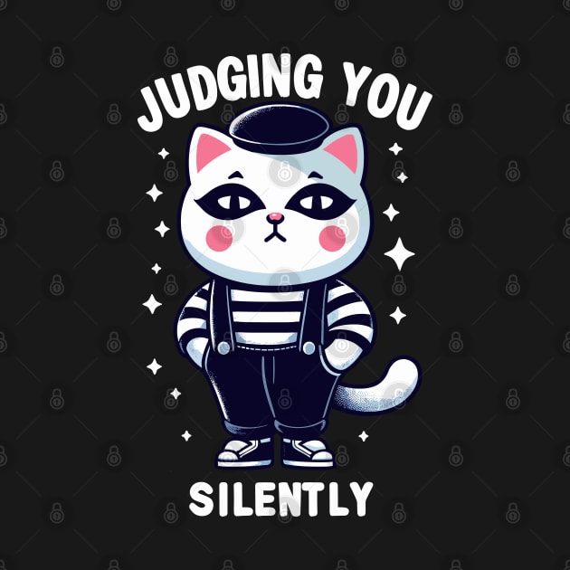 Cat Mime, Judging You Silently by katzura