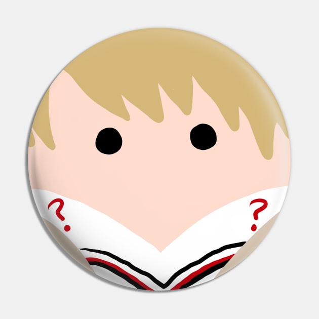 Minimalistic Fifth Doctor Pin by alxandromeda