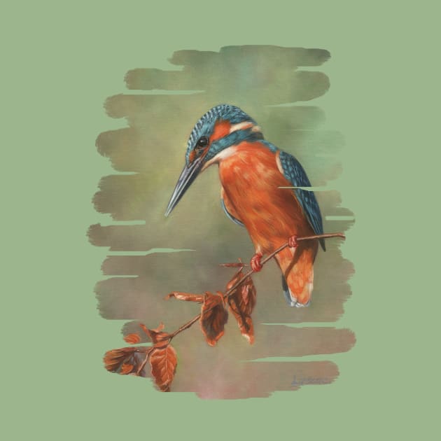 Kingfisher by davidstribblingwildlifeart