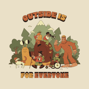 Outside Is For Everyone T-Shirt