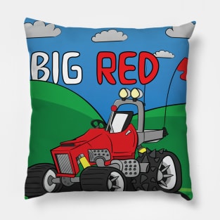 Big Red Truck Pillow