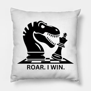 Roar! I win. Pillow