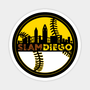 Slam Diego Baseball City Sunset 3 Magnet