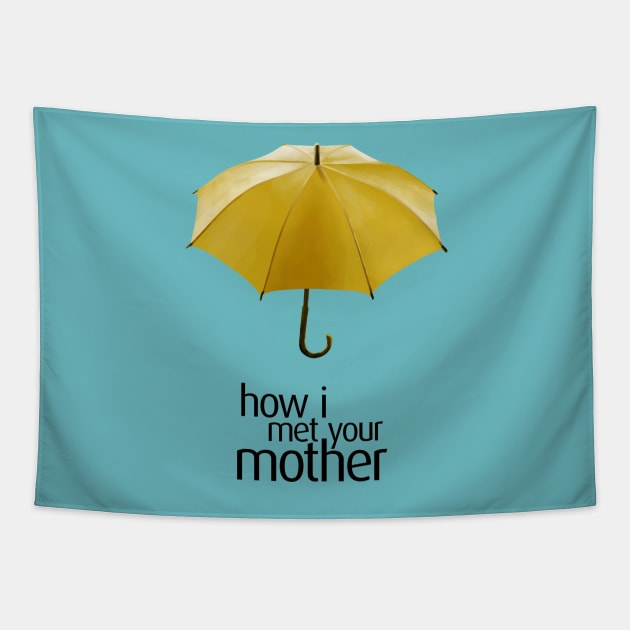 How I Met Your Mother: Yellow Umbrella Tapestry by ThinkingSimple