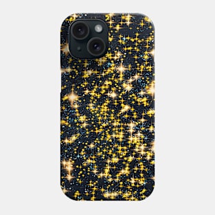 Starry texture star pattern art Phone Case