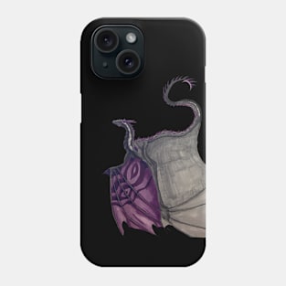 Purple dragon Phone Case