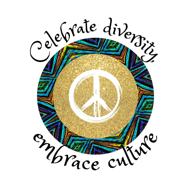 Celebrate diversity, embrace culture, African tribal by Carmen's