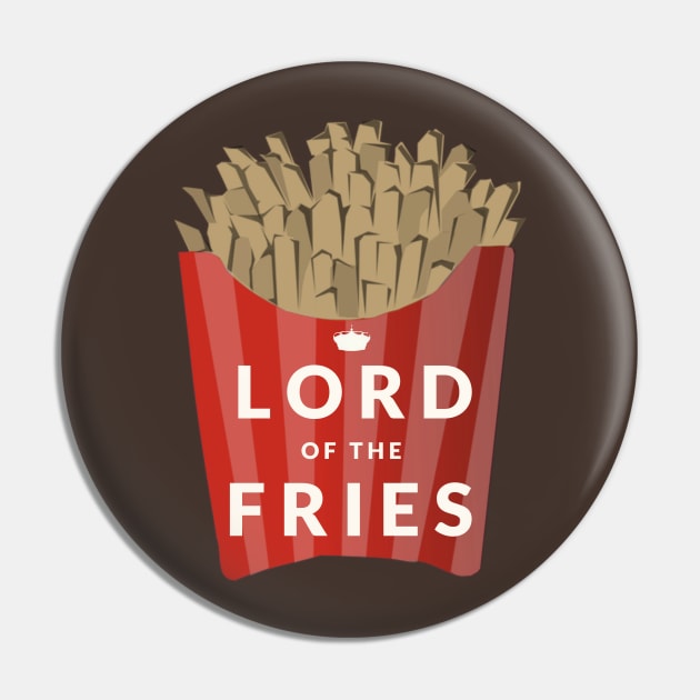 Lord of the Fries Pin by nomoji