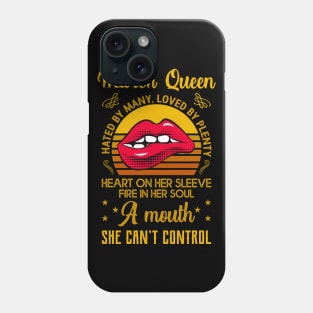 March Birthday Queen Phone Case