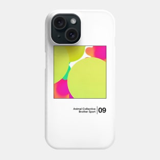 Animal Collective / Minimal Graphic Design Tribute Phone Case