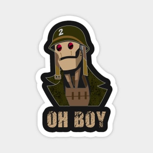 Gi Robot Say Oh Boy Magnet