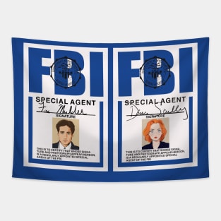 Fbi badges Tapestry