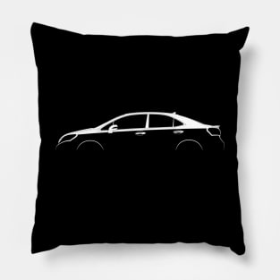 Lexus HS 250h Silhouette Pillow