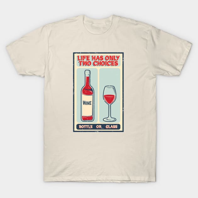 wine for life t shirts
