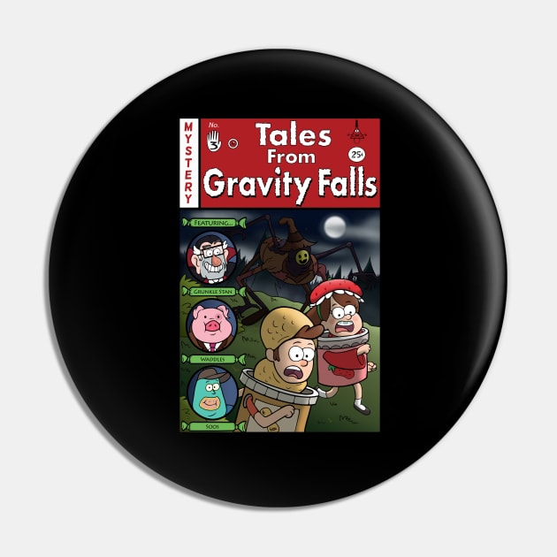 Tales from Gravity Falls Pin by jellysoupstudios