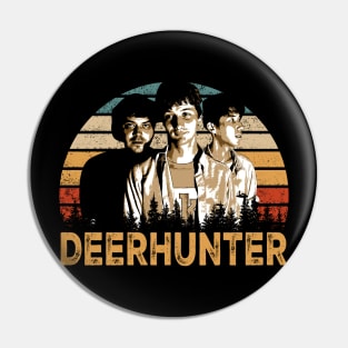 Fading Frontier Fashion Deerhunters Band-Inspired Apparel for Forward Trendsetters Pin