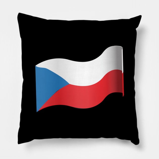 Czechia Pillow by traditionation