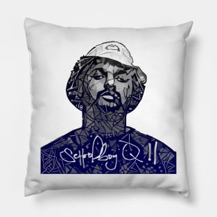 Faded School Boy Q II Pillow