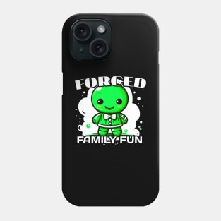 Forced Family Fun Gingerbread Man Phone Case