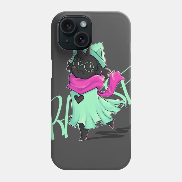 Ralsei's Grafitti Phone Case by ShaShaRabi