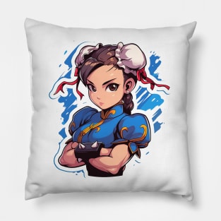 chun li Pillow