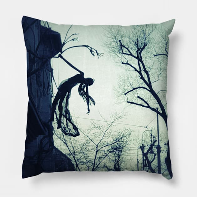 Your Haunted Life Too hanging man Pillow by The Magical World of G. Michael Vasey