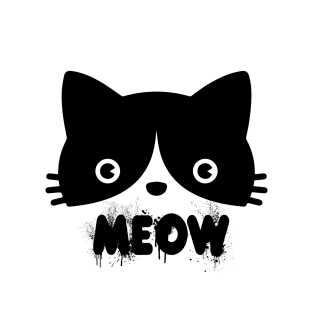 Meow tee design birthday gift graphic T-Shirt
