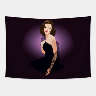 Gene Tierney Tapestry