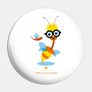 Illustration Nursery Little Monster - Trilda and Summ Pin