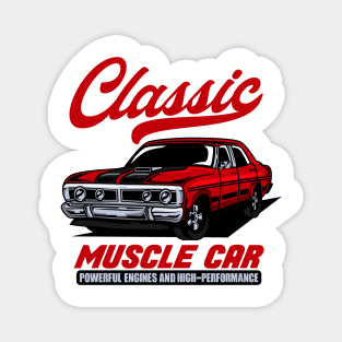 CLASSIC MUSCLE CAR Magnet