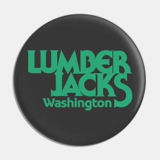 Short-lived Washington Lumberjacks Basketball Pin