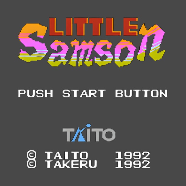 Little Samson start screen!! by AlphaNerdsUnited