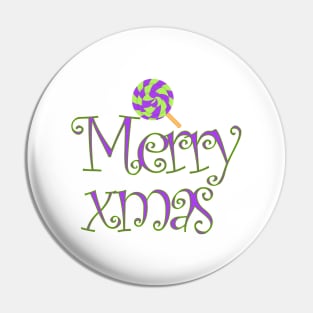 merry xmas Pin