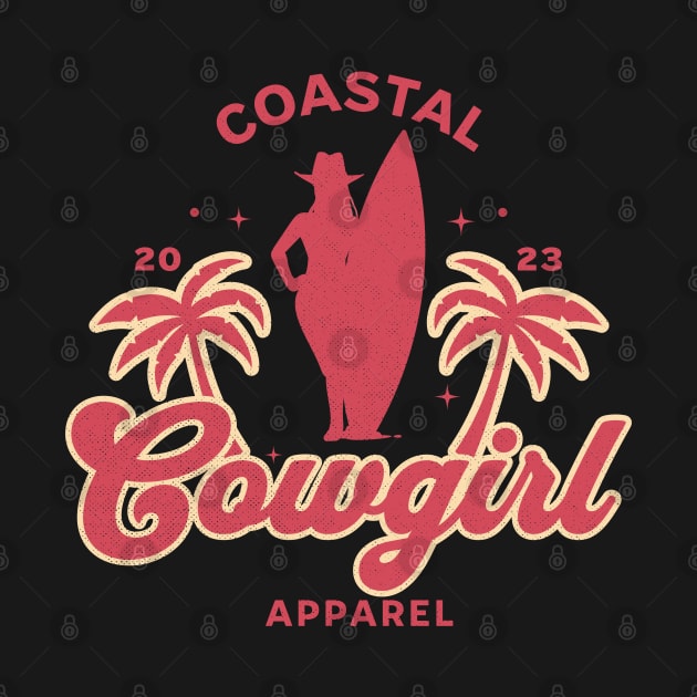 Coastal Cowgirl Surfboard Apparel by Contentarama